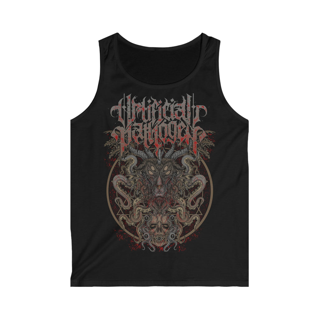 ARTIFICIAL PATHOGEN GOAT HEAD CTHULHU TANK TOP