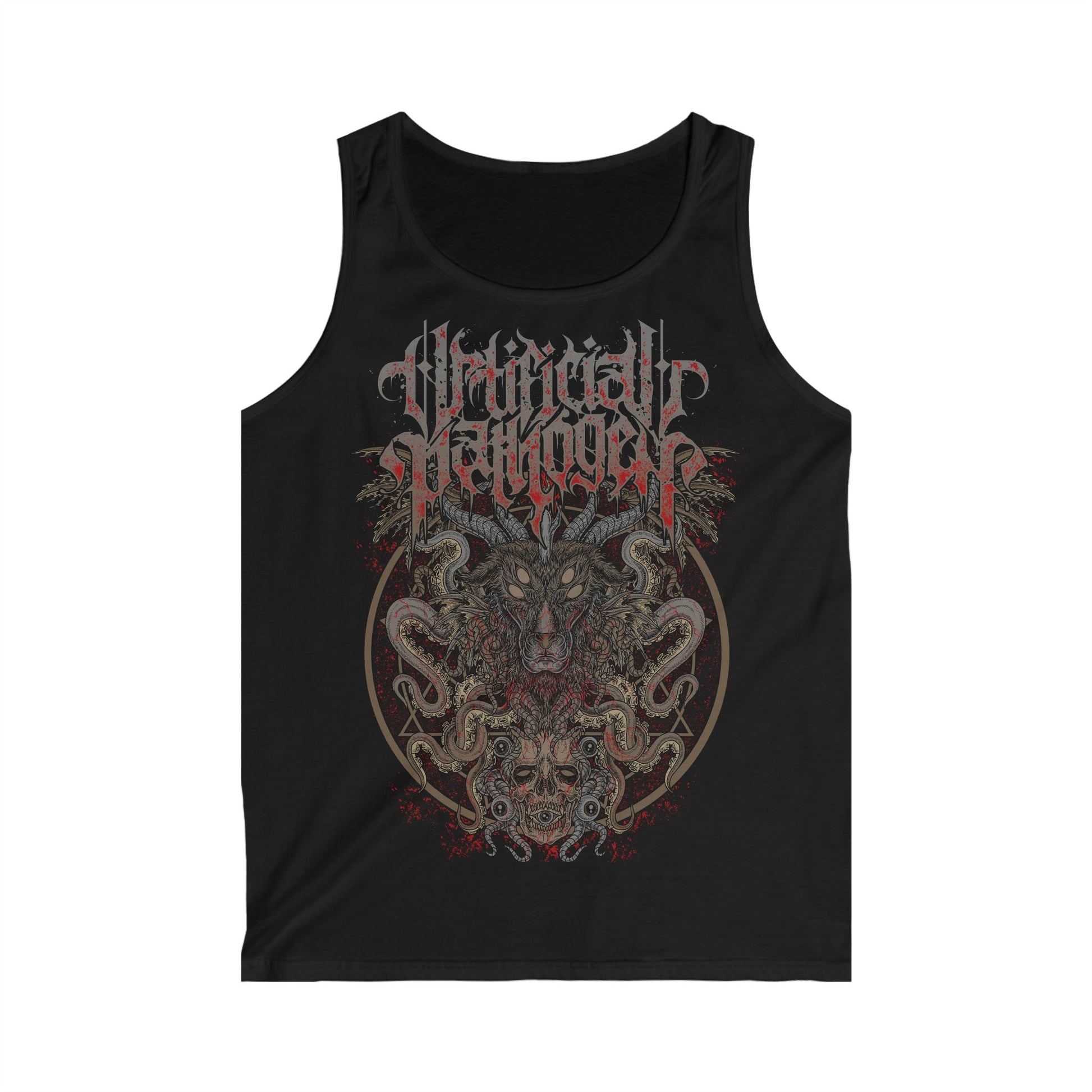 ARTIFICIAL PATHOGEN GOAT HEAD CTHULHU TANK TOP
