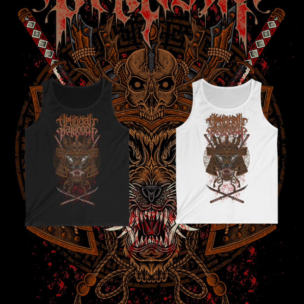 ARTIFICIAL PATHOGEN SAMURAI TIGER TANK TOP
