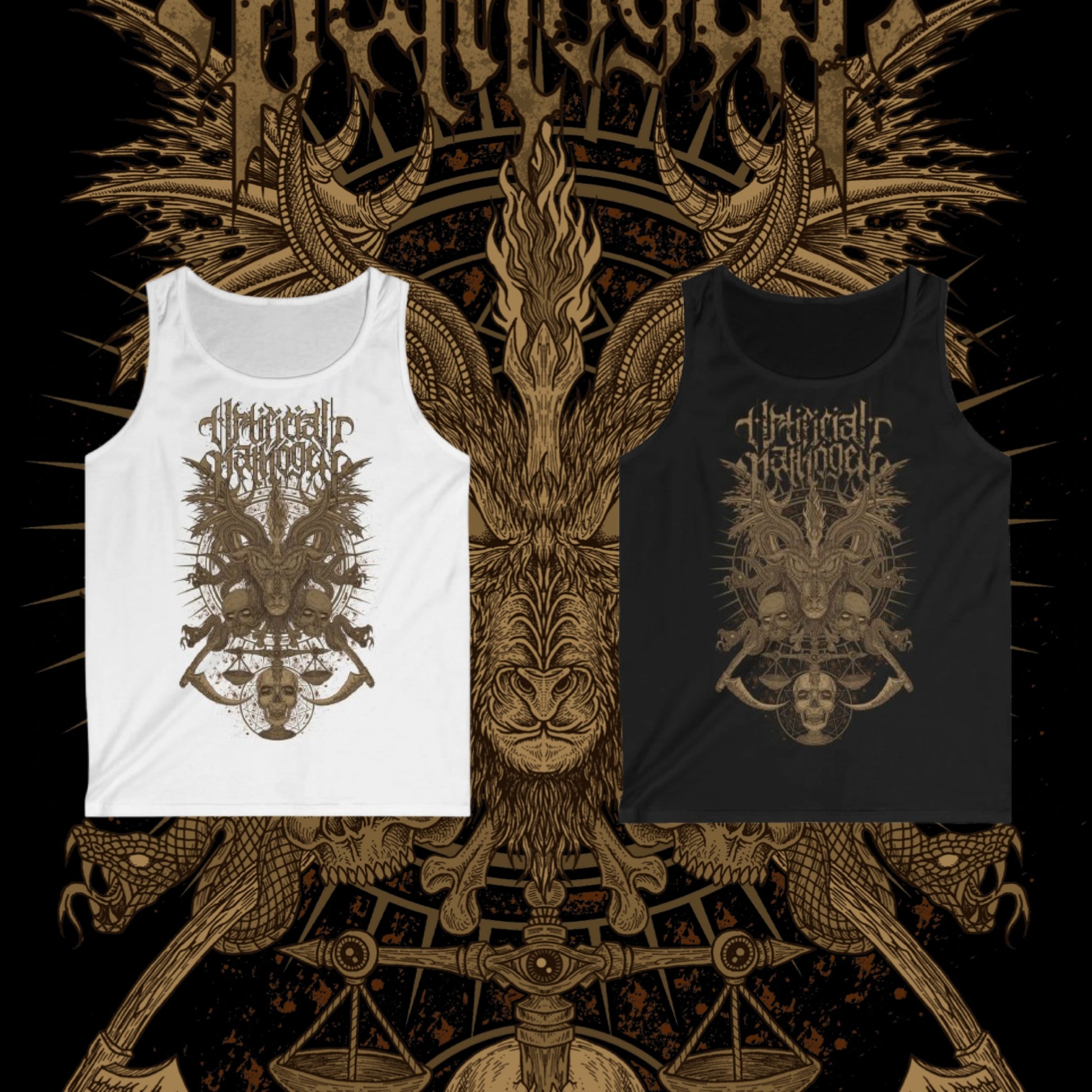 ARTIFICIAL PATHOGEN GOAT SICKLE TANK TOP